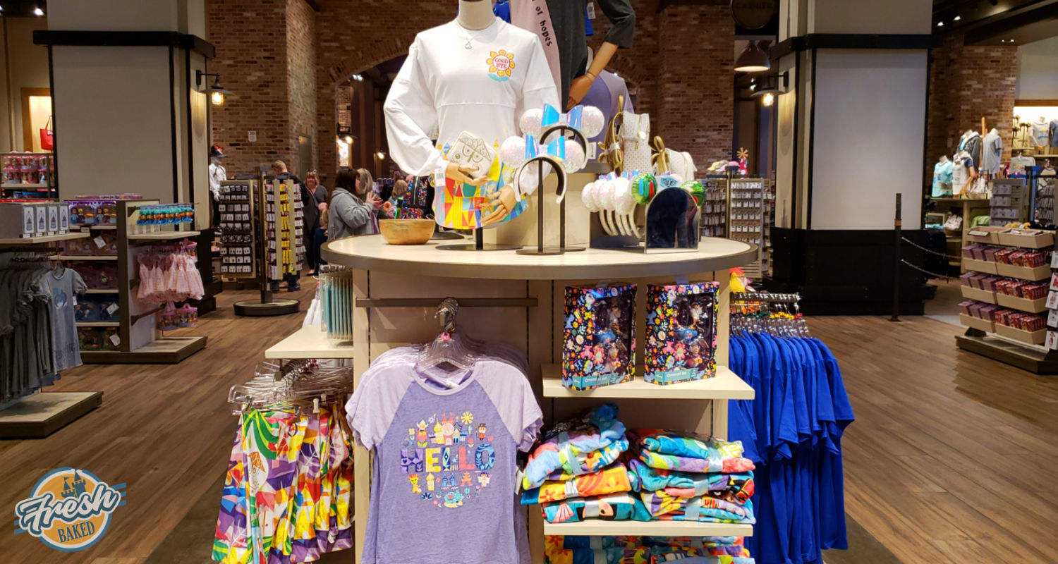 New SMALL WORLD themed merchandise arrives at World of Disney