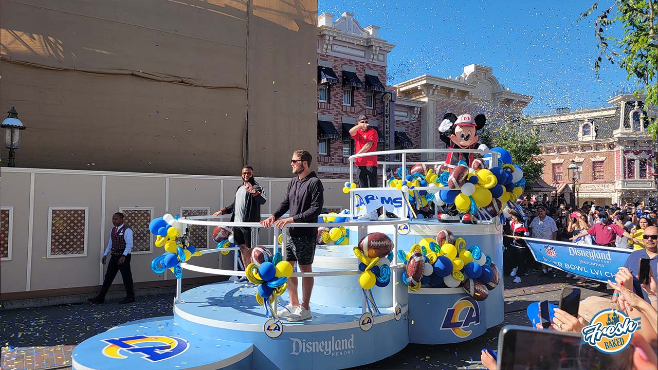 Los Angeles Rams Super Bowl Victory Parade at Disneyland - Disney Tourist  Blog